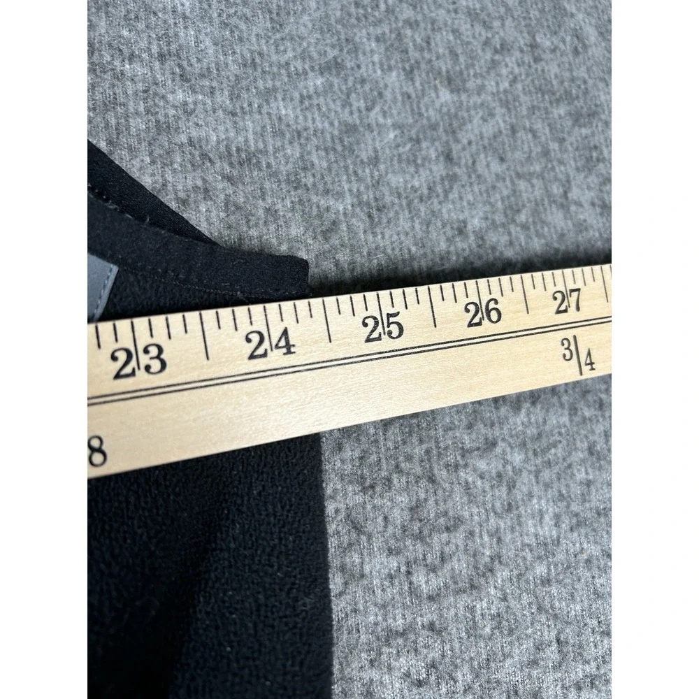 The‎ North Face Vest Mens XL Silver Black Fleece Full Zip Pockets Outdoor